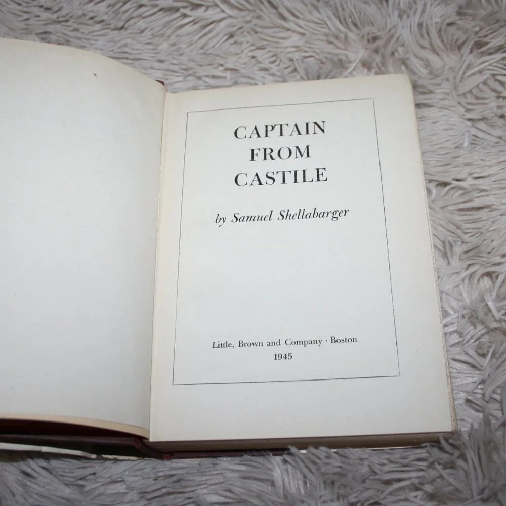 1945 Captain from Castle Vintage book hardcover  (b.i.)